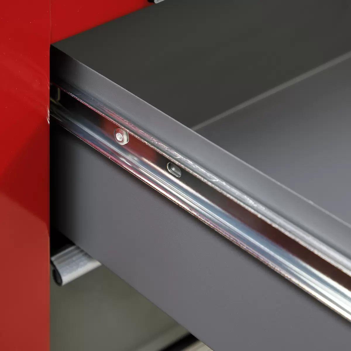Sealey AP22505BB Rollcab 5 Drawer with Ball Bearing Slides Red/Grey