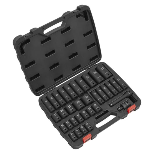 Sealey AK5634M Premier Impact Socket Set 1/2"Sq Drive 34pc