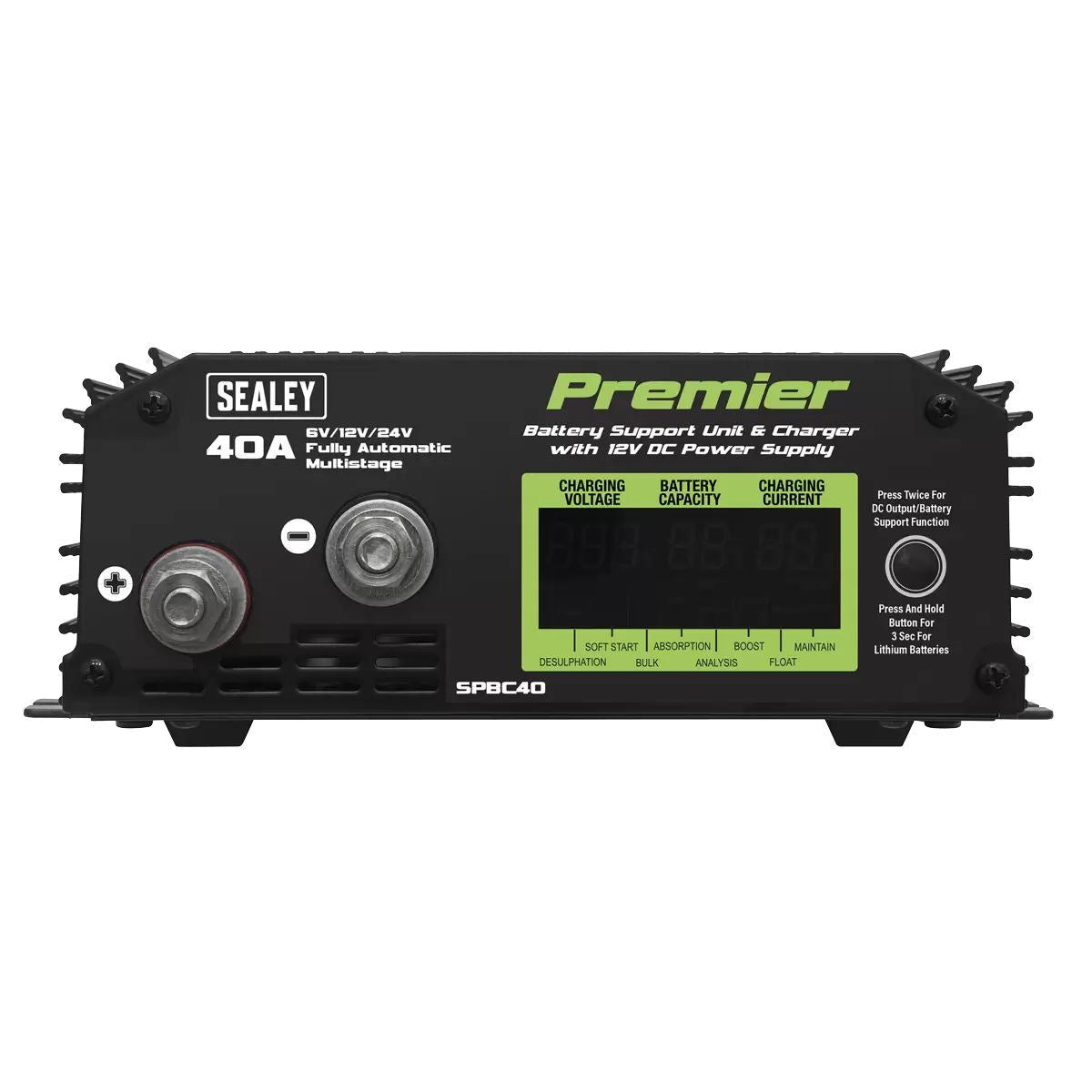 Sealey SPBC40 Battery Support Charger 40A