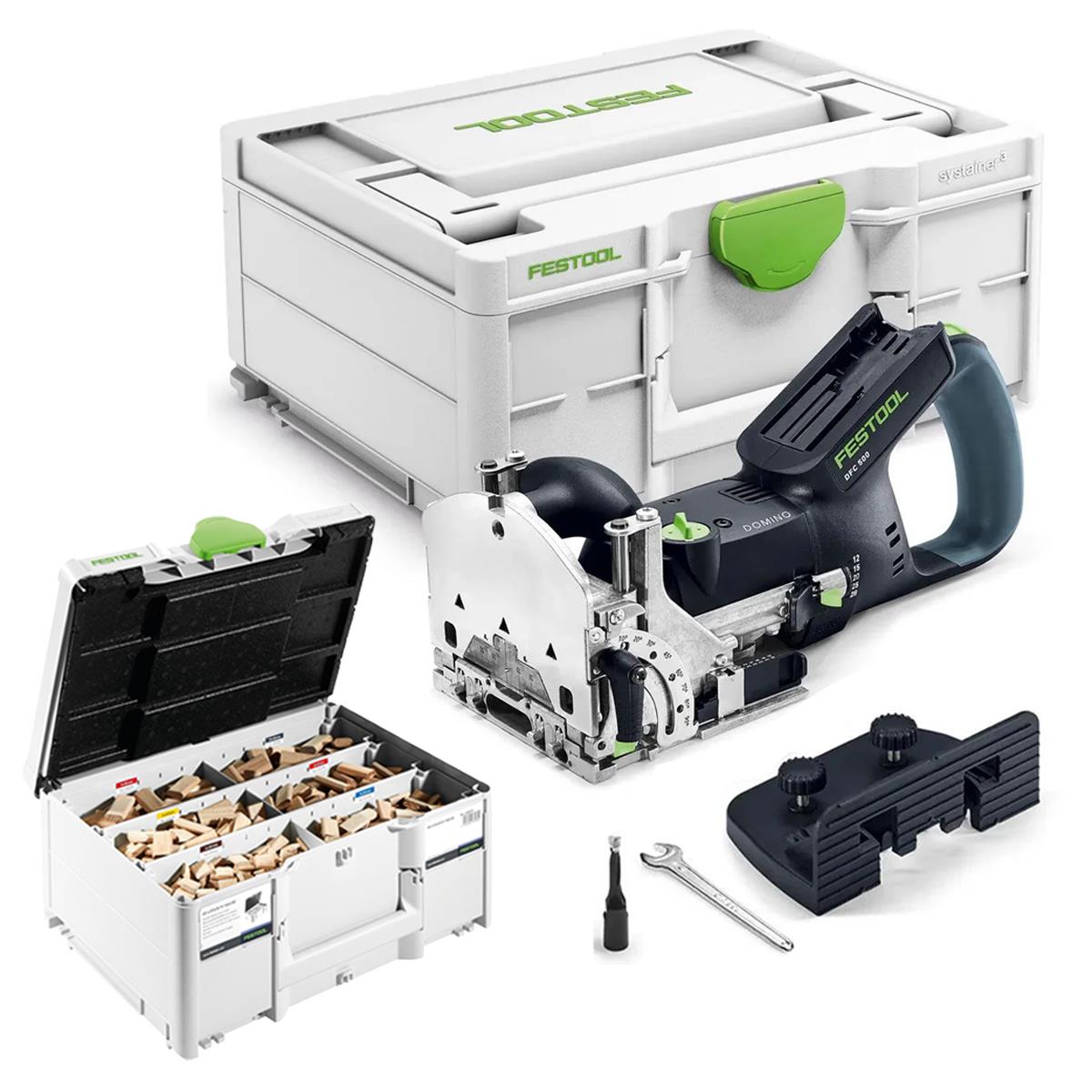 Festool DFC 500 E-Basic 18V DOMINO Joining Machine - 578120 With DOMINO Beech Range 576794