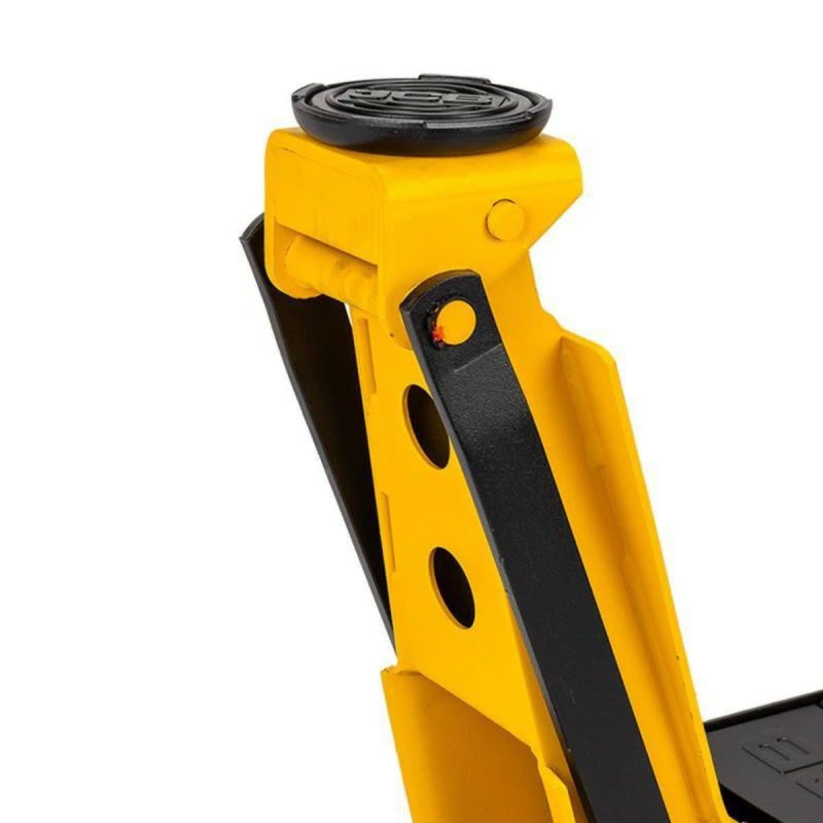 JCB-T83508D 3 Tonne Hydraulic Trolley Jack low-Profile 98-535mm Lift Double Pump