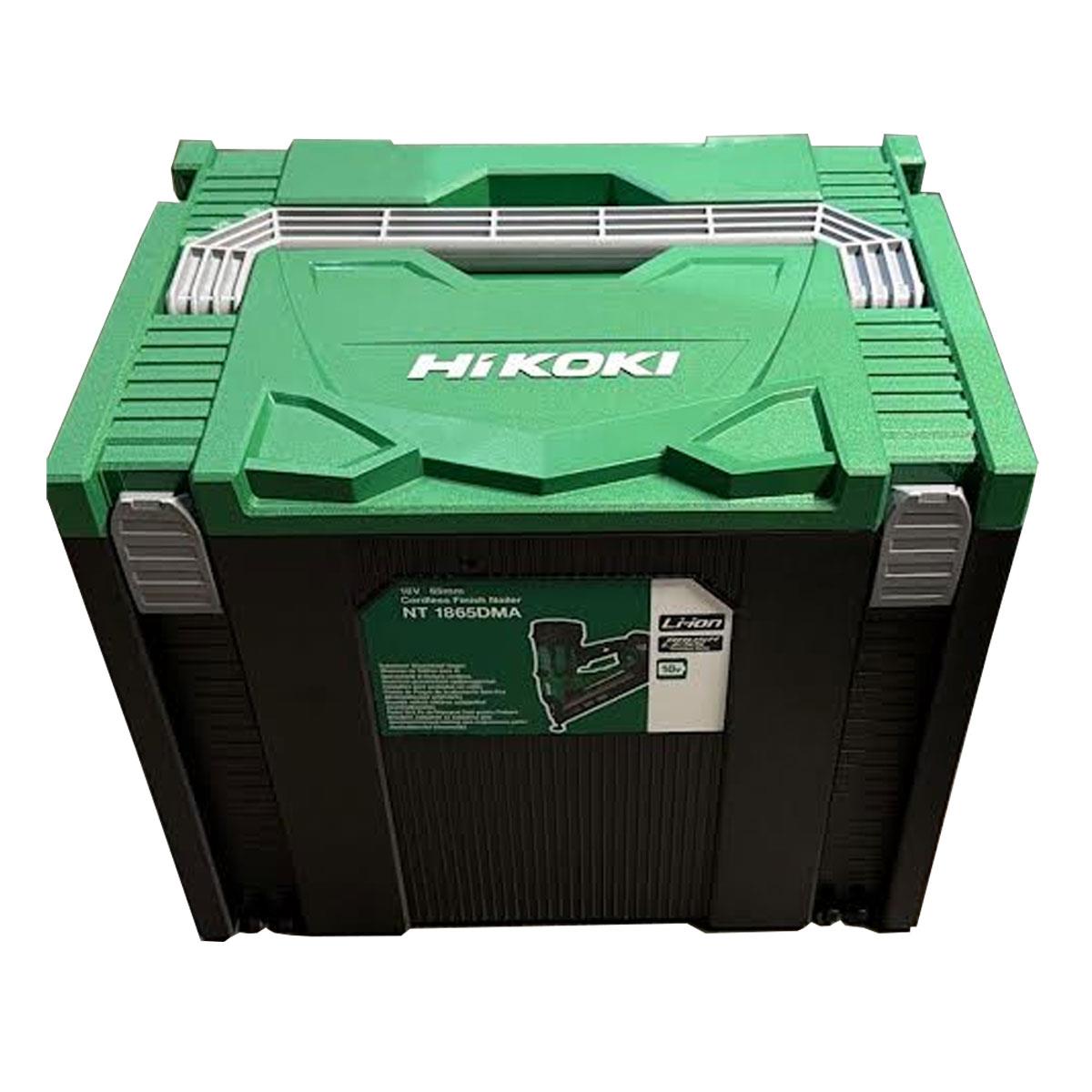 Hikoki NT1865DMAJYZ 18V Brushless 15G Angled Finish Nailer with 2 x 2.0Ah Batteries, Charger & Case Item Condition Box Opened Never Used