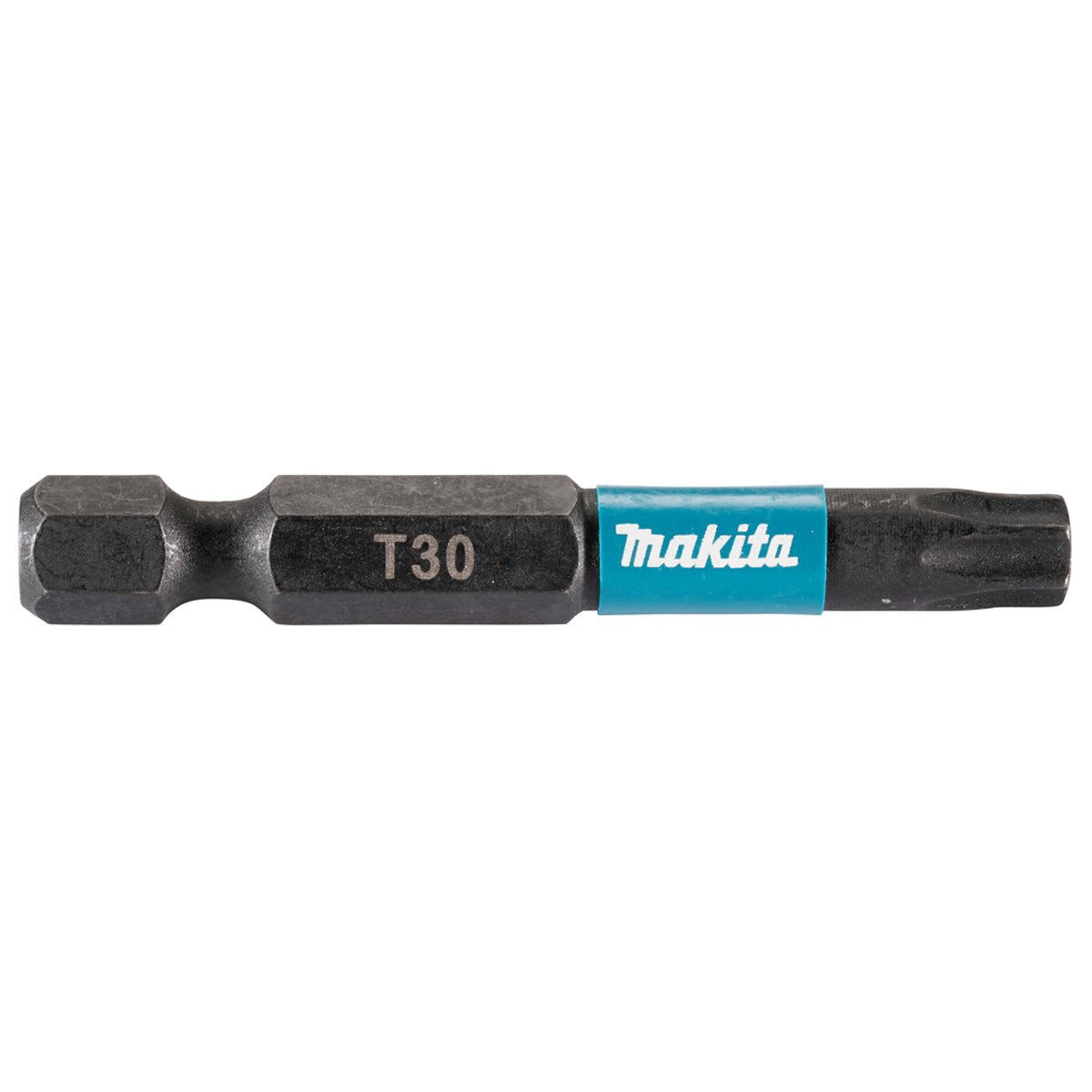 Makita T30 50mm Screw Black Bit Set Of 10 - E-12675