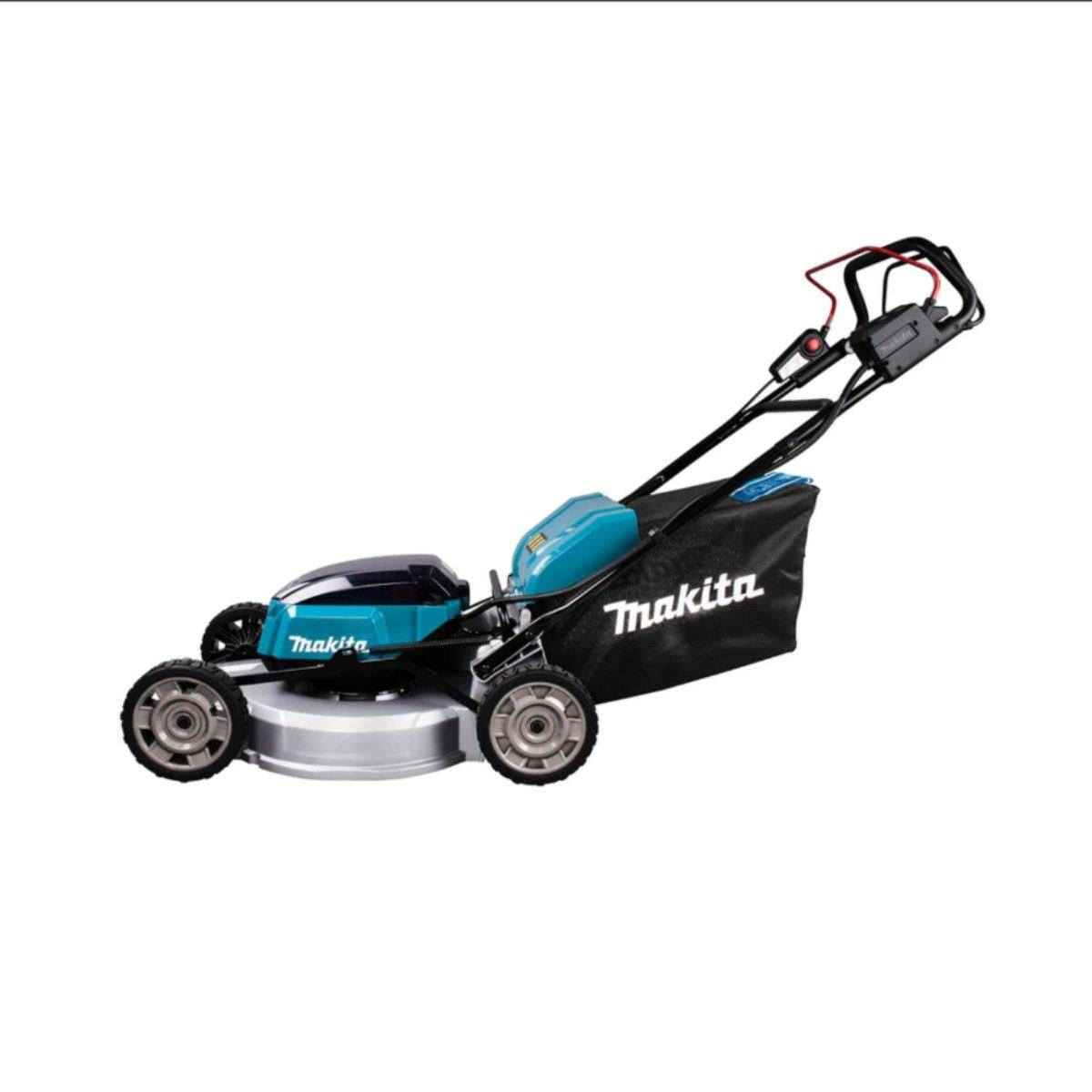 Makita DLM533PT4 18V/36V LXT Cordless Brushless 530mm Lawn Mower With 4 x 5.0Ah Batteries & Charger