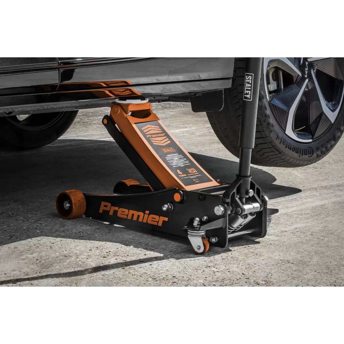Sealey 4040AO Trolley Jack 4tonne Rocket Lift Orange