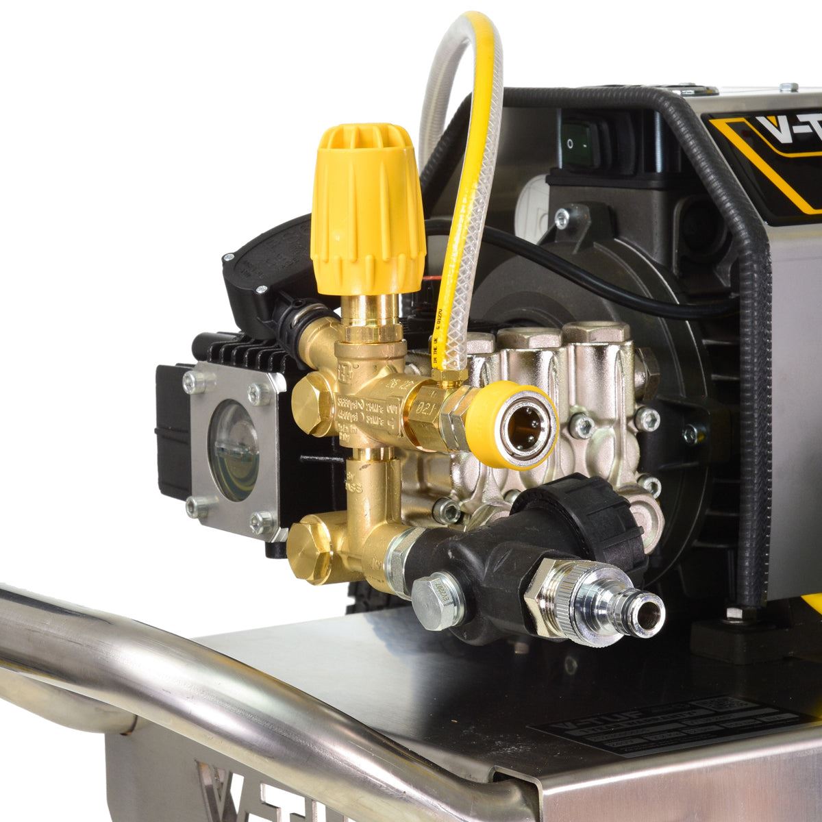 V-TUF VTUF240T Compact, Industrial, Mobile Electric Pressure Washer 1450psi, 100Bar, 12L/min 240V