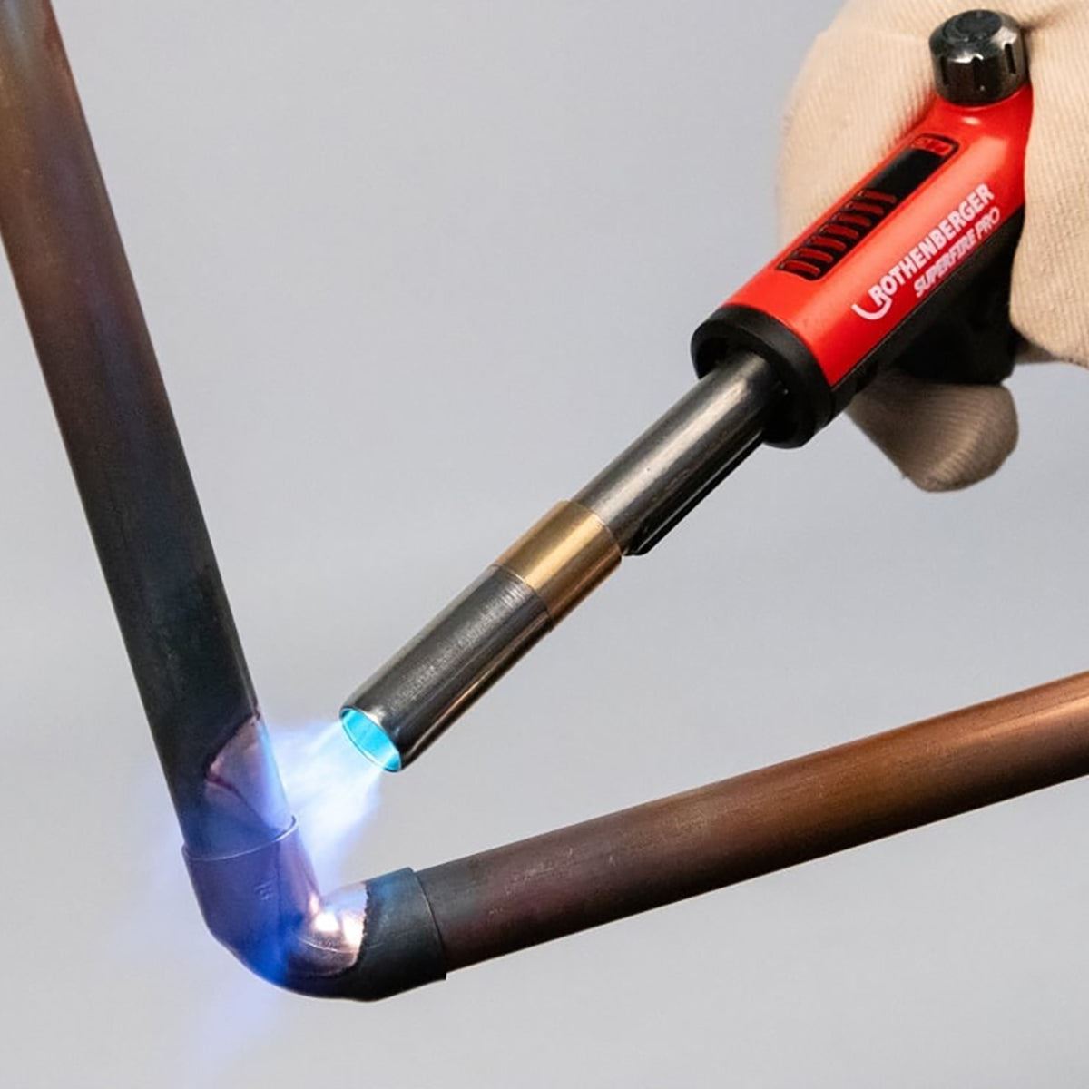 Rothenberger Superfire Pro Series Blow Torch with Cyclone Burner, Cool Tip Burner & Hot Tool Bag