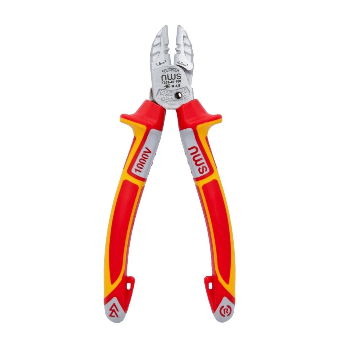 NWS N1351-49-VDE-160-SB 160mm 3 In 1 Electrician's Multi-function Super Side Cutter