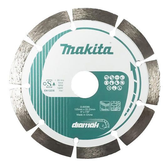 Makita D-80086 125mm Universal Dry/Wet Segmented Diamond Blade