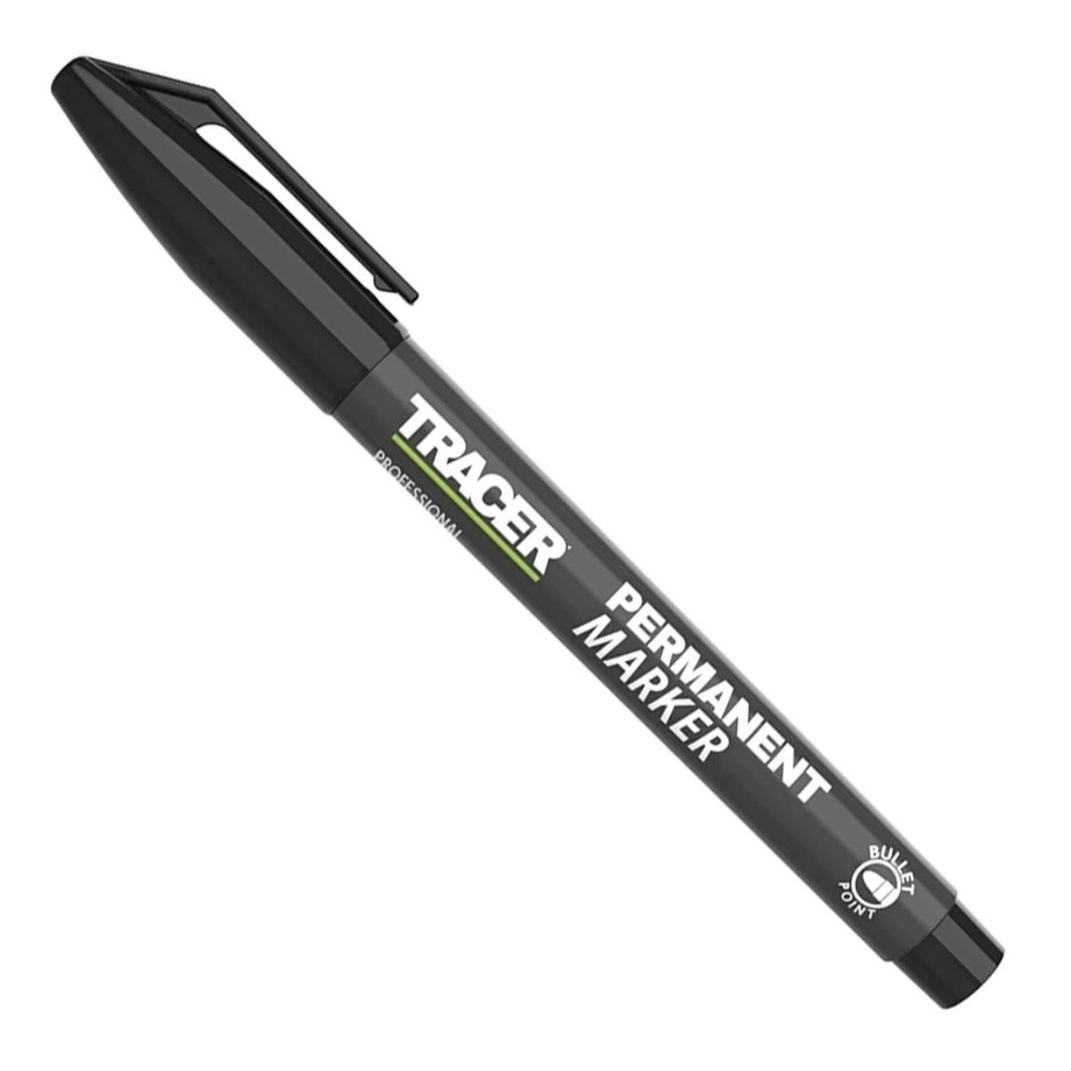 Tracer Permanent Construction Marker Black