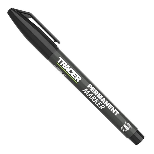 Tracer Permanent Construction Marker Black