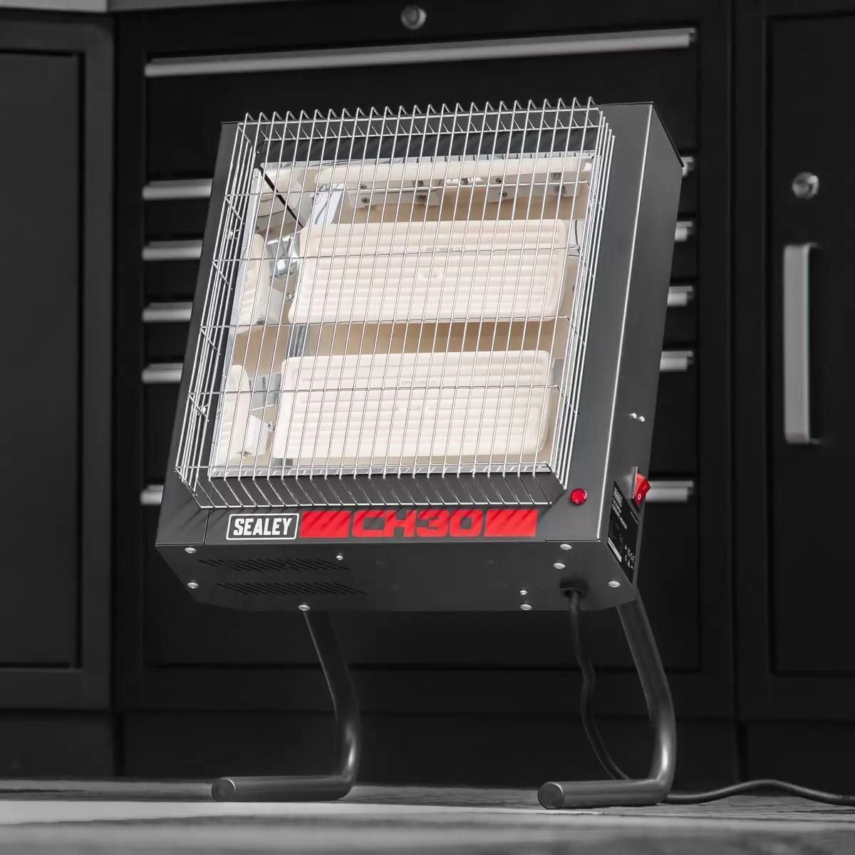 Sealey CH30 Ceramic Heater 2.8KW/230V