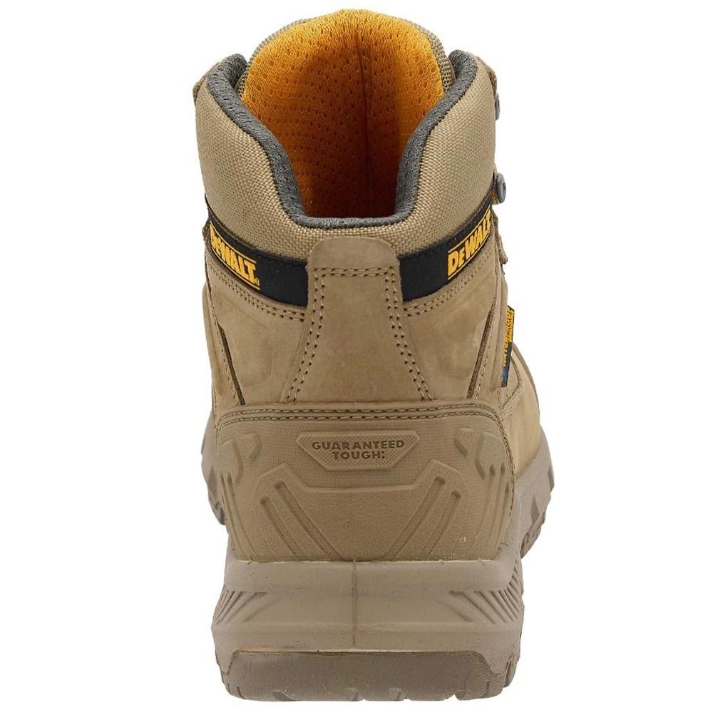Dewalt Milburn Waterproof Safety Boots Stone - Size 7