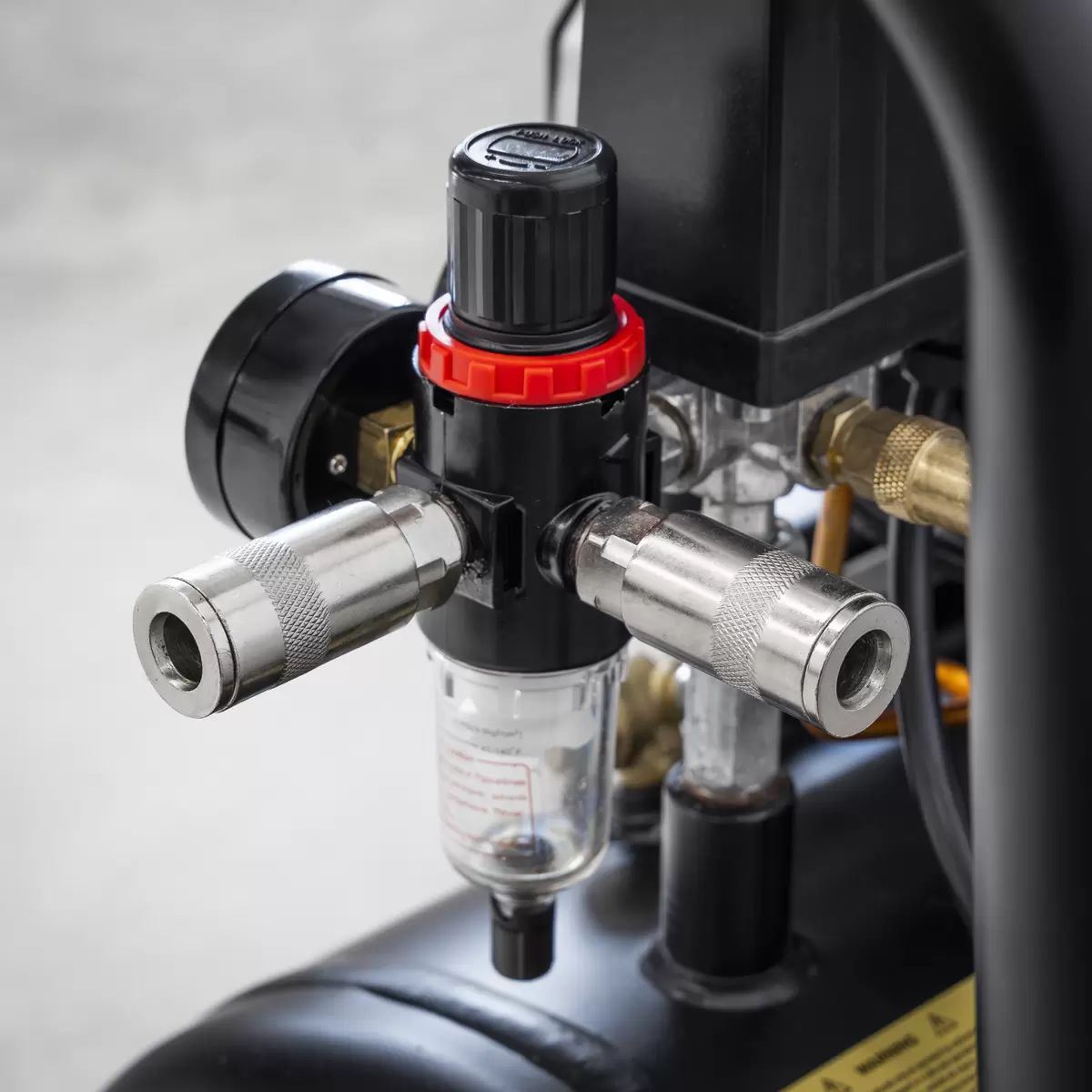 Sealey SAC5001S 50L Low Noise Oil Free Direct Drive Air Compressor 2 x 2hp/230V