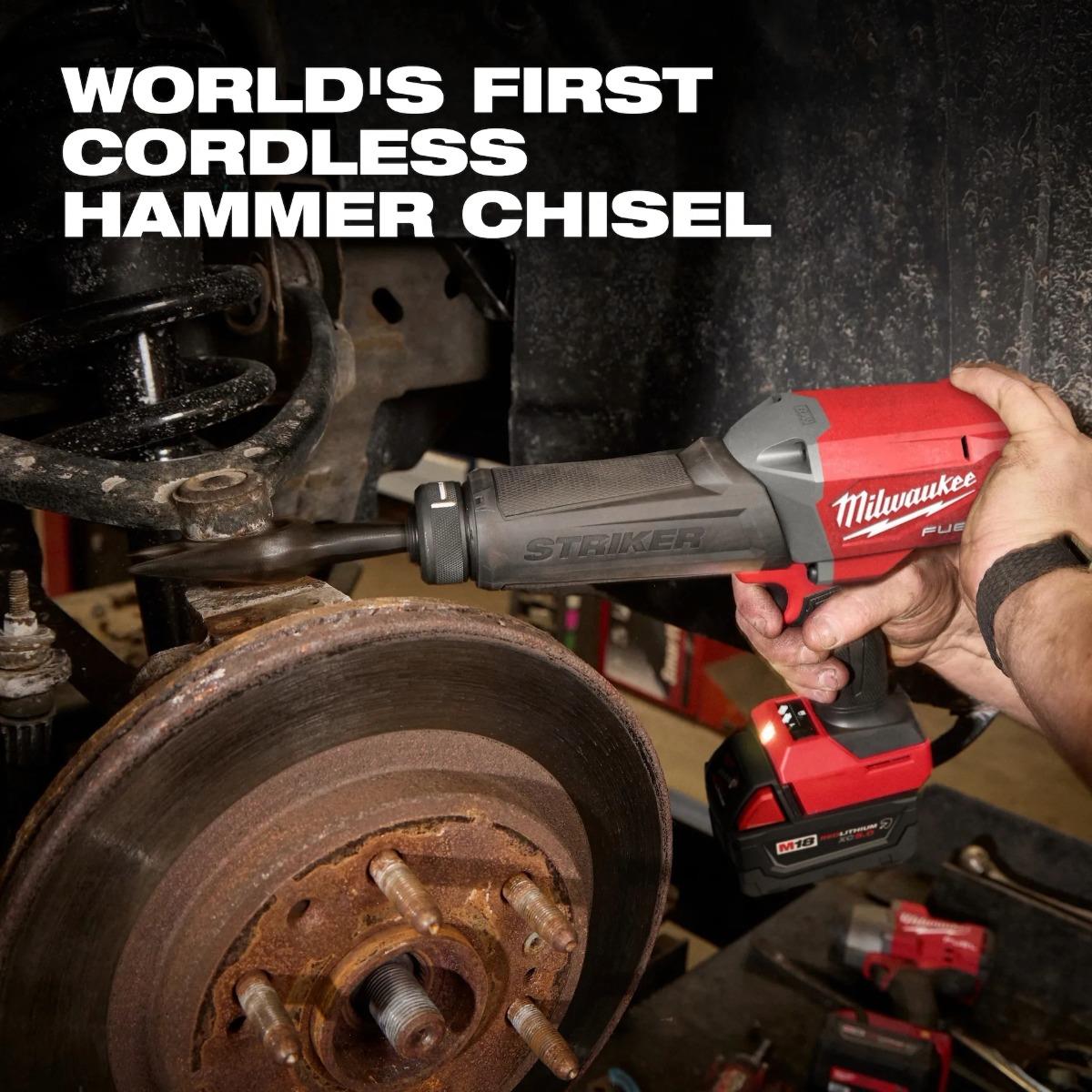 Milwaukee M18FCH-0X M18 Fuel 18V Brushless Striker Chisel Hammer Body Only With Case 4933498202