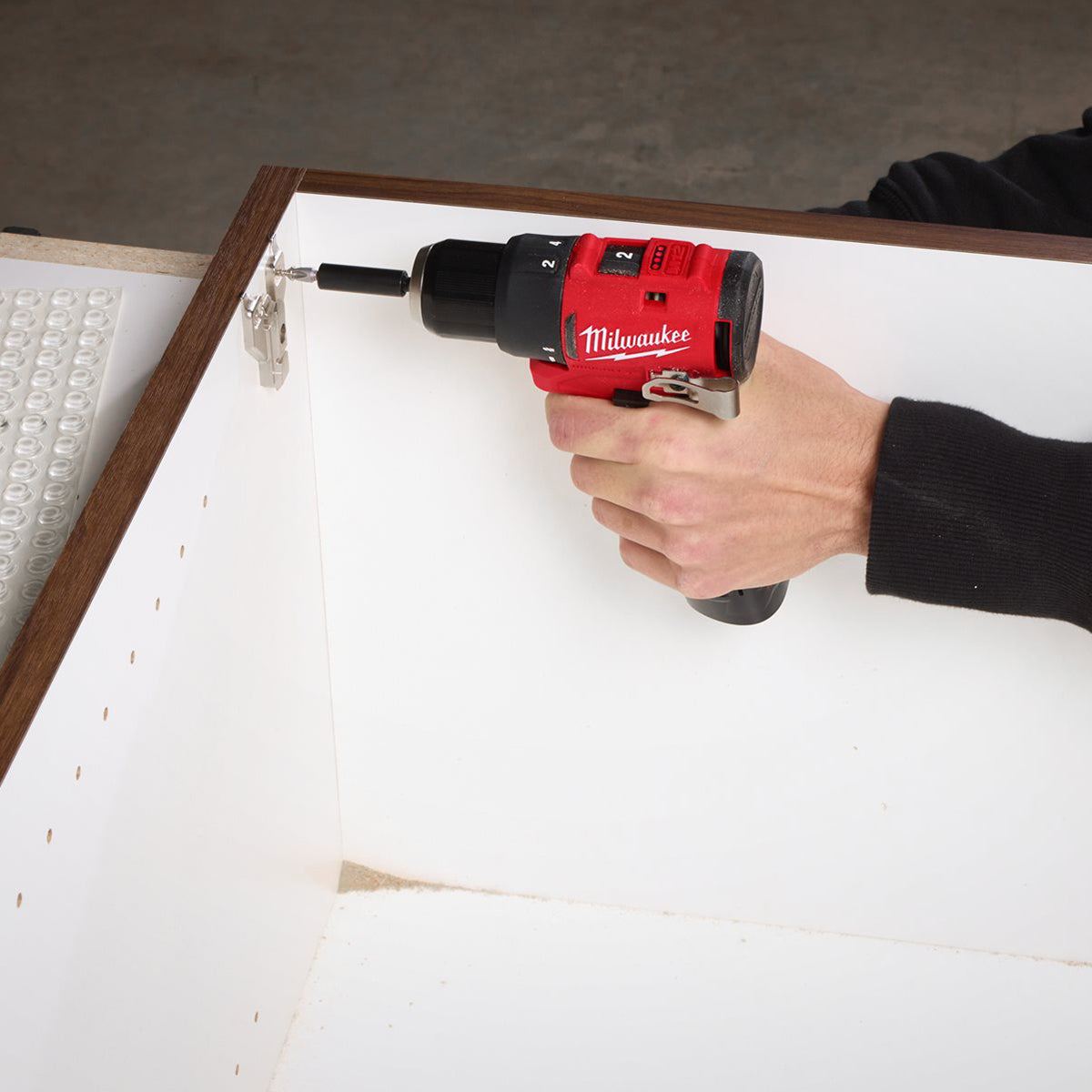 Milwaukee M12BLDDRC-202C 12V Brushless Drill Driver with 2 x 2.0Ah Battery Charger & Case 4933499687