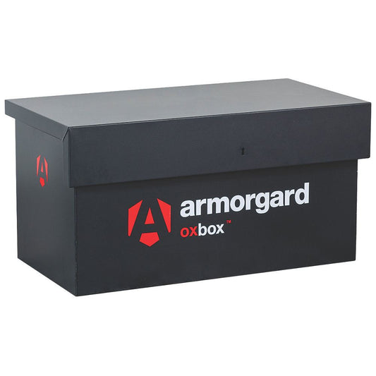 Armorgard OX1 OxBox Heavy-Duty Steel Van Box 885mm x 470mm x 450mm Secure Tool Storage Solution