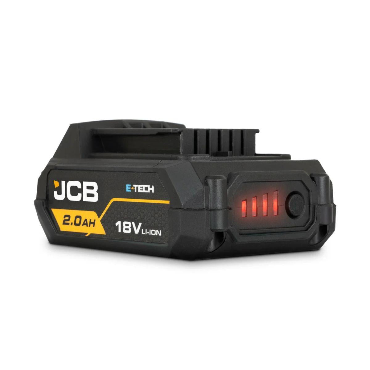 JCB-18PKIT-6 Pro 18V Combi Drill, Impact Driver & Multi Tool With 2Ah & 5Ah Batteries & 4.5A Fast Charger In Soft Tool Bag