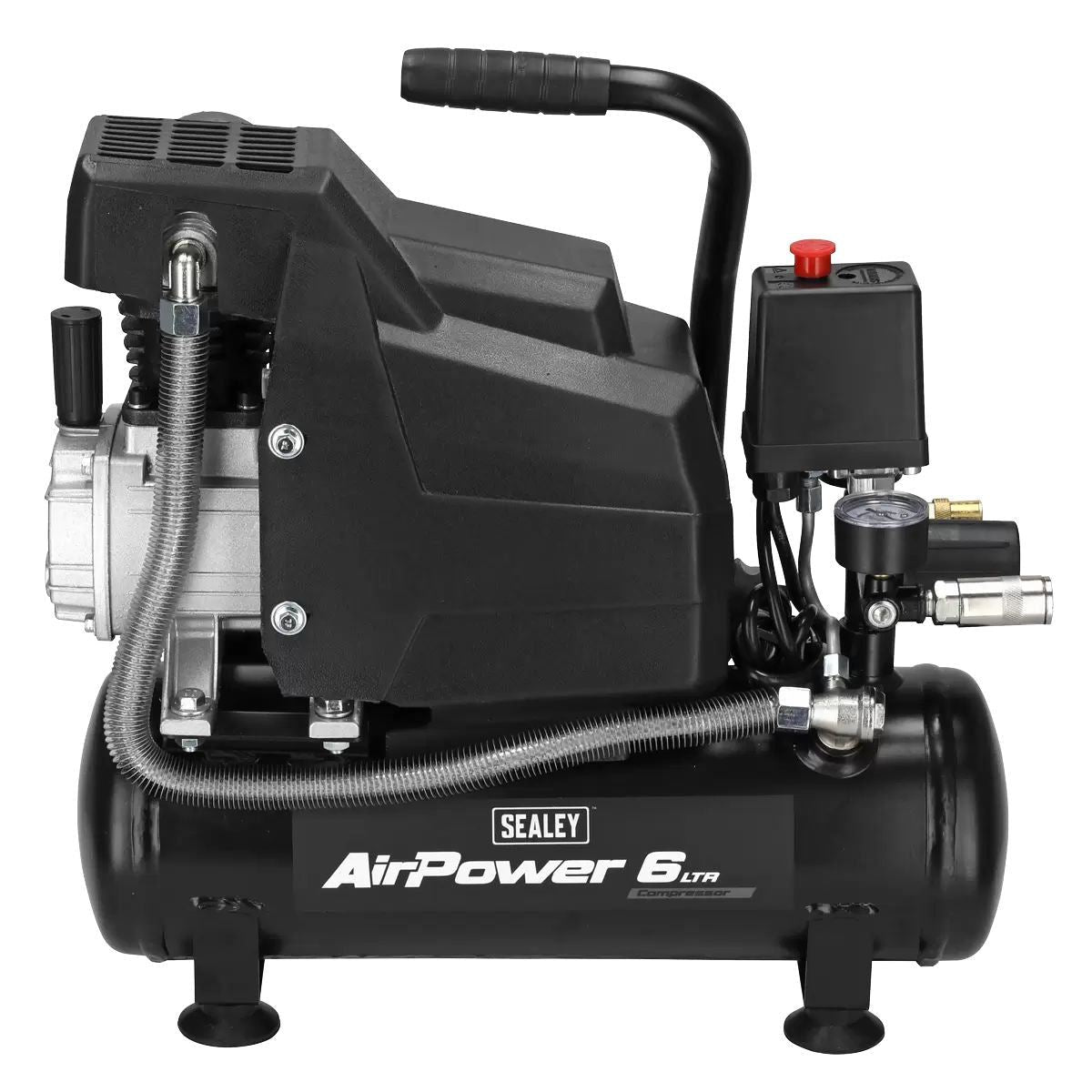 Sealey SAC0620A 6L Direct Drive Air Compressor 230V/13A Compact, Powerful & Reliable for Workshops