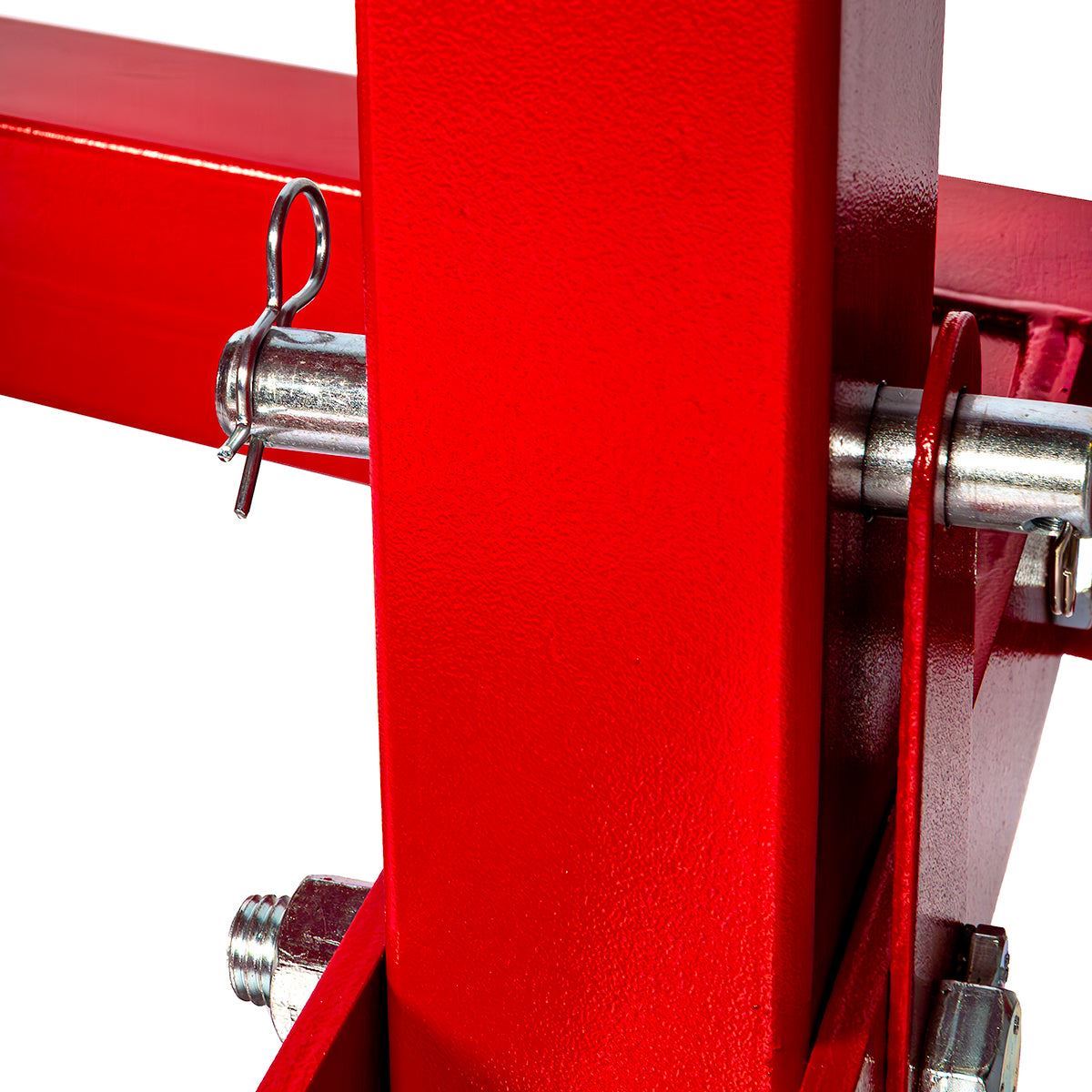 Big Red Torin 2-Ton Hydraulic Folding Engine Crane, Lifting Range 25-2240 mm