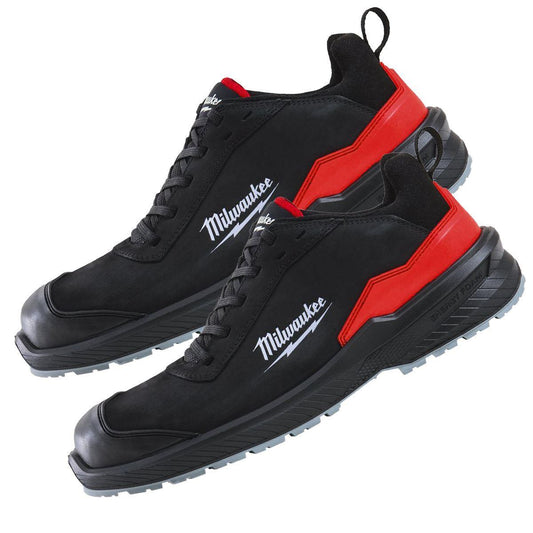 Milwaukee Flextred S3S Safety Trainers Black Size 10 - 4932493722