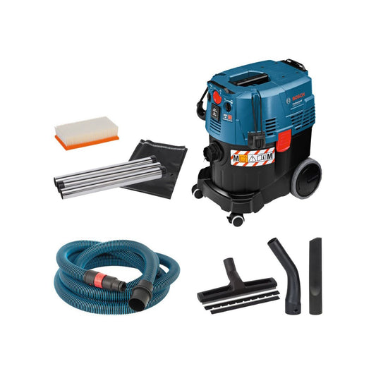 Bosch GAS 35 M AFC Professional M-Class Wet & Dry Vacuum for Efficient Cleaning 110V/1200W 06019C3170