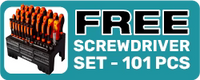 free_101_screwdriver_set