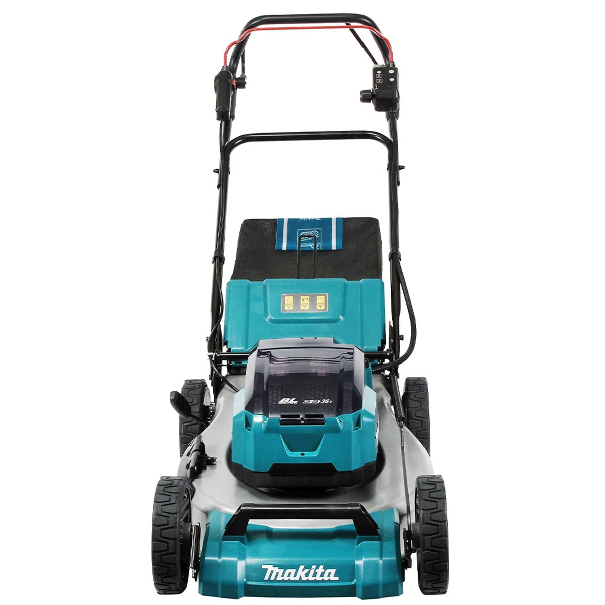 Makita DLM532Z 36V Brushless 530mm Lawn Mower with 2 x 5.0Ah Battery & Charger