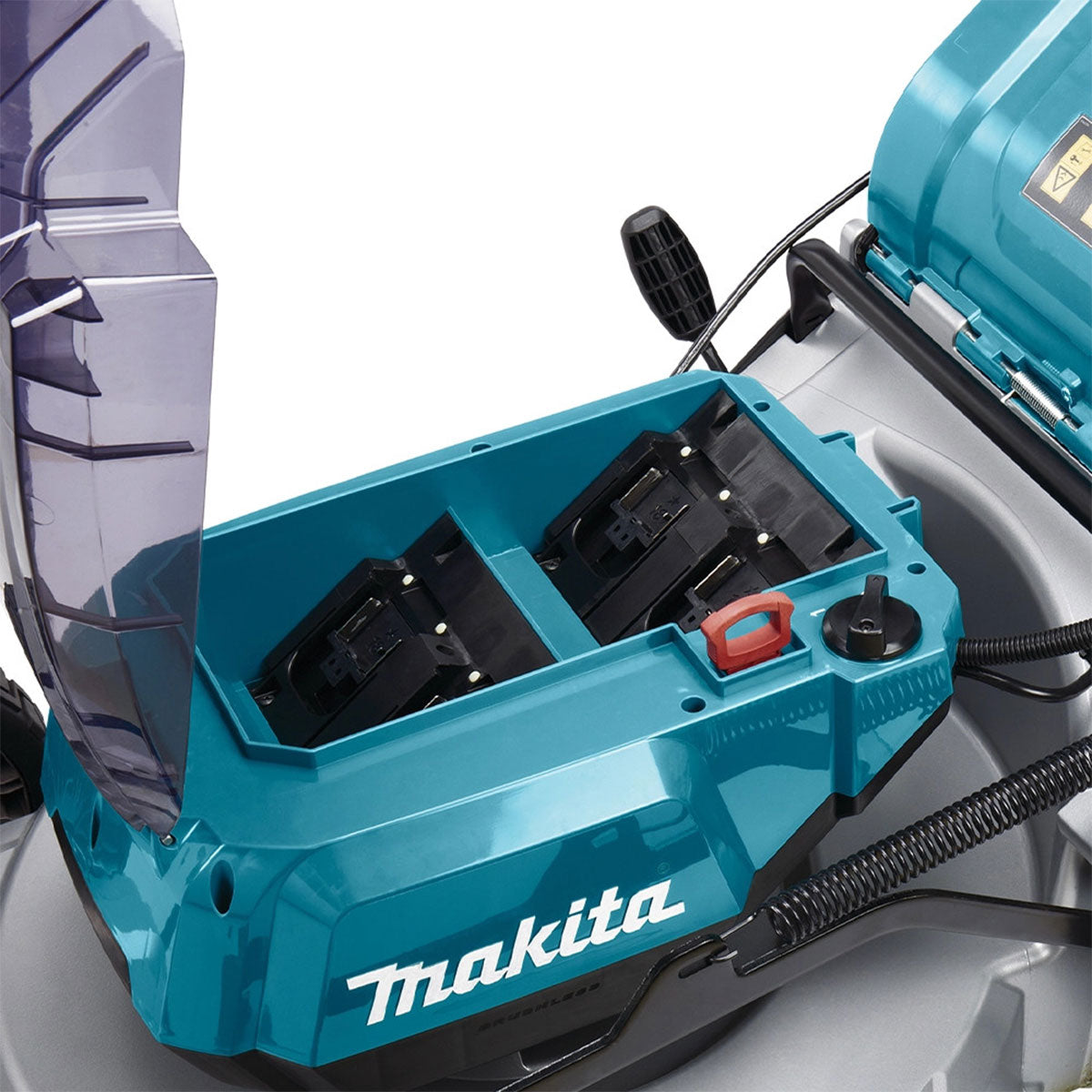 Makita DLM533Z 36V Brushless 530mm Lawn Mower with 2 x 5.0Ah Battery & Charger