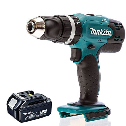 Makita DHP453Z 18v 13mm 2 Speed Combi Drill With 1 x 5.0Ah Battery