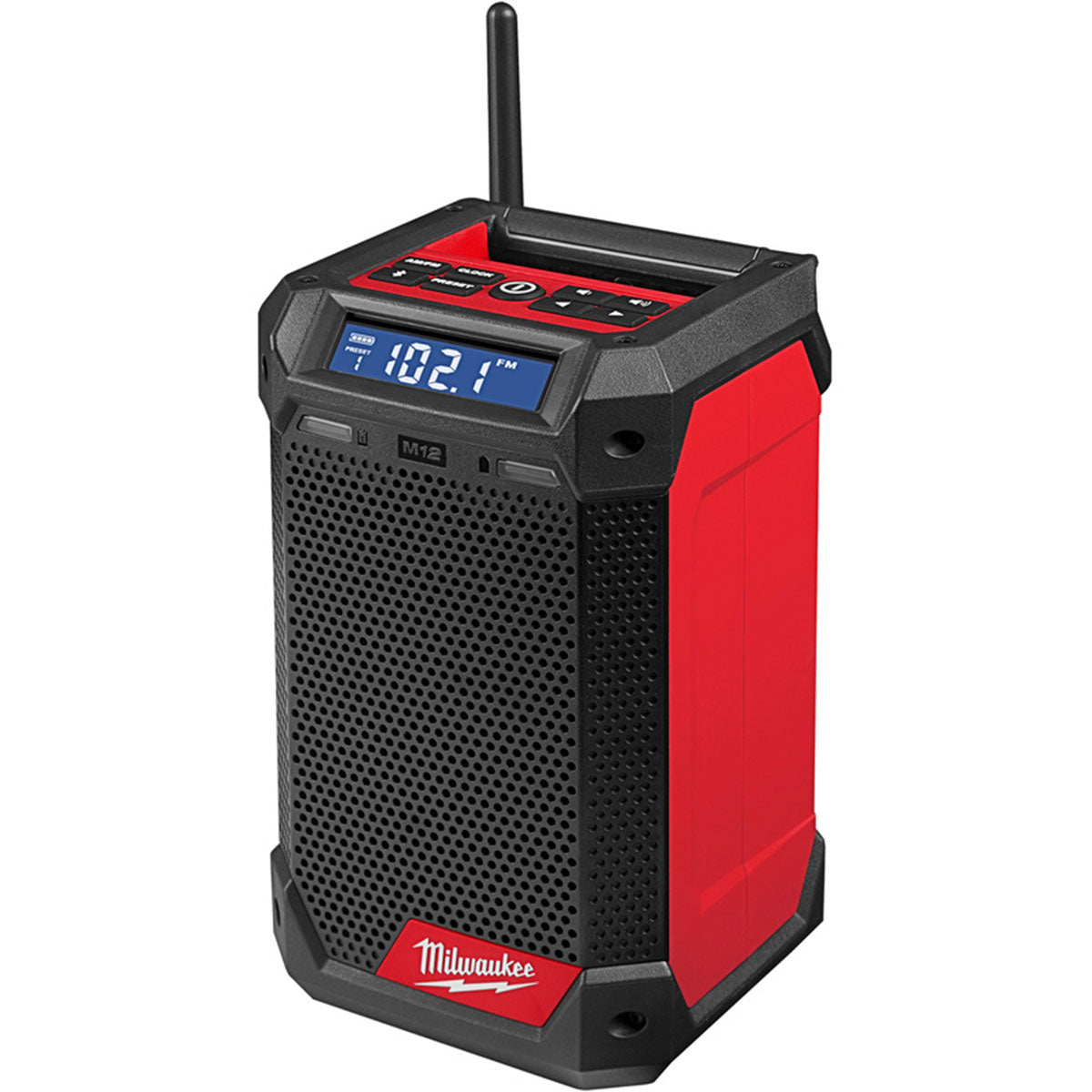 Milwaukee M12RCDAB+-0 12V Radio and Charger with 2.5Ah Battery