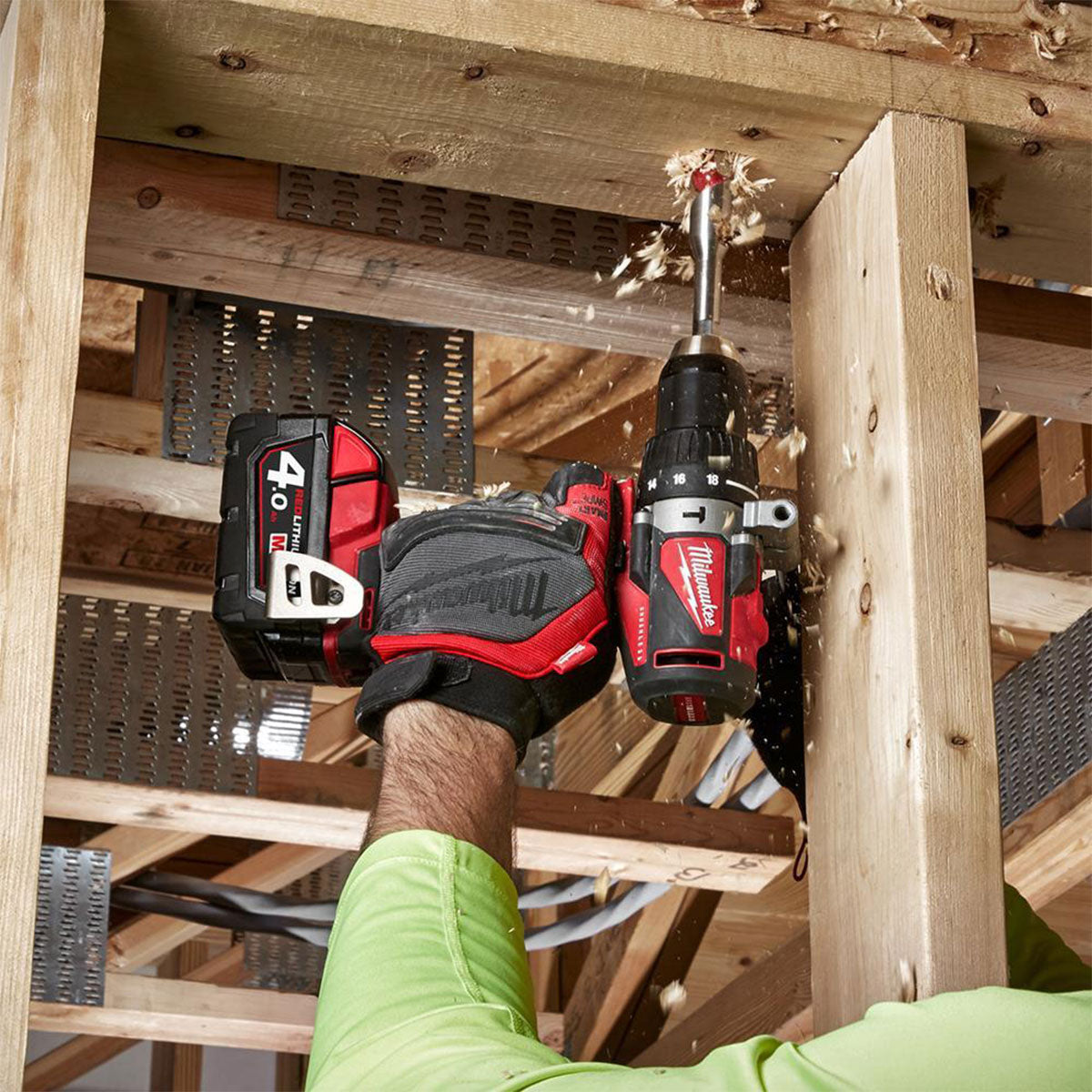 Milwaukee M18 BLPP2A2-502X 18V Brushless Twin Kit with 2 x 5.0Ah Batteries, Charger & Case 4933464523