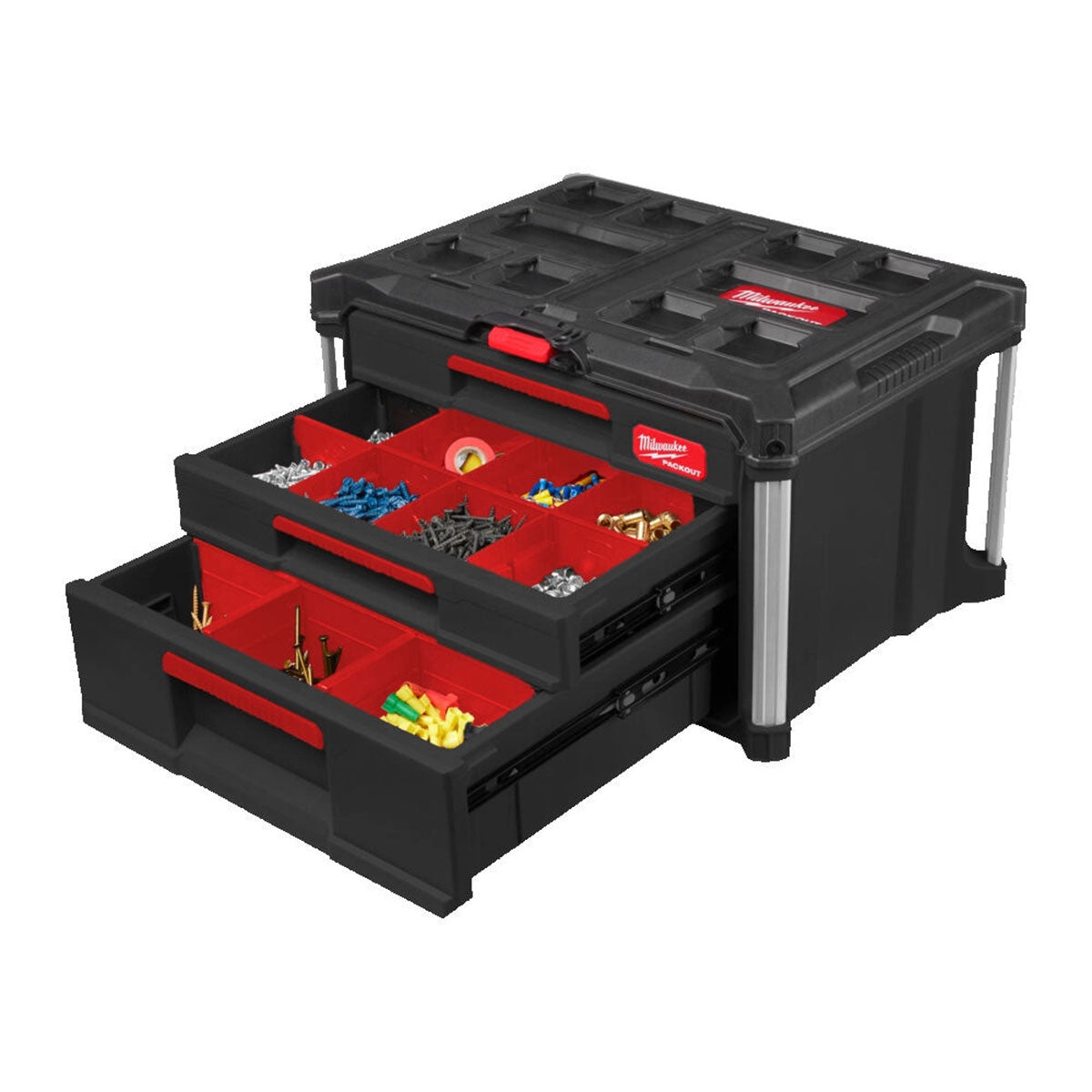 Milwaukee PACKOUT 2+1 Drawer Tool Box 4932493190