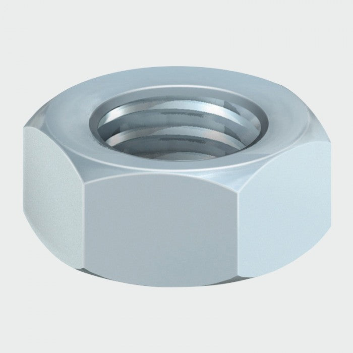 Timco Hexagonal Full Nut (DIN 934) Zinc M10 (20/TimBag) 10HNUTZP