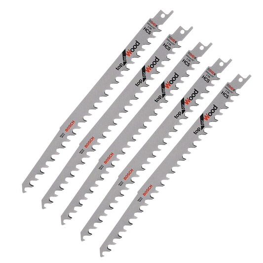 Bosch 240mm Reciprocating Sabre Saw Blades S1542K Pack of 5