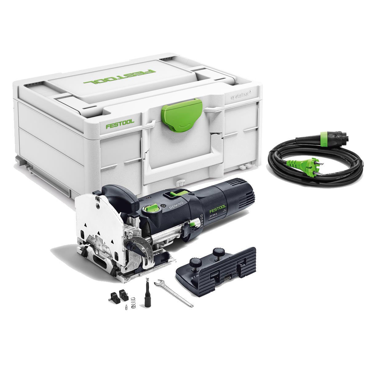 Festool DF 500 Q-Plus 230V GB Domino Joining Machine In Systainer SYS3 M 187 - 576415