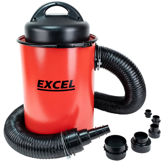 Excel Dust Extractor 50L Vacuum Cleaner & Adaptor Set 240V