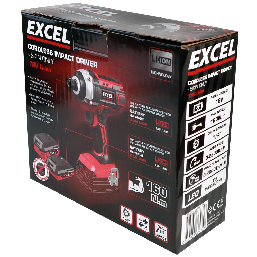 Excel 18V Cordless 1/4