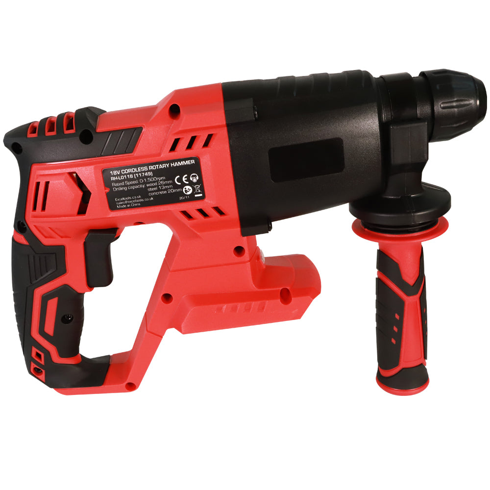 Excel 18V Cordless SDS-Plus Rotary Hammer Drill (Battery & Charger Not Included)