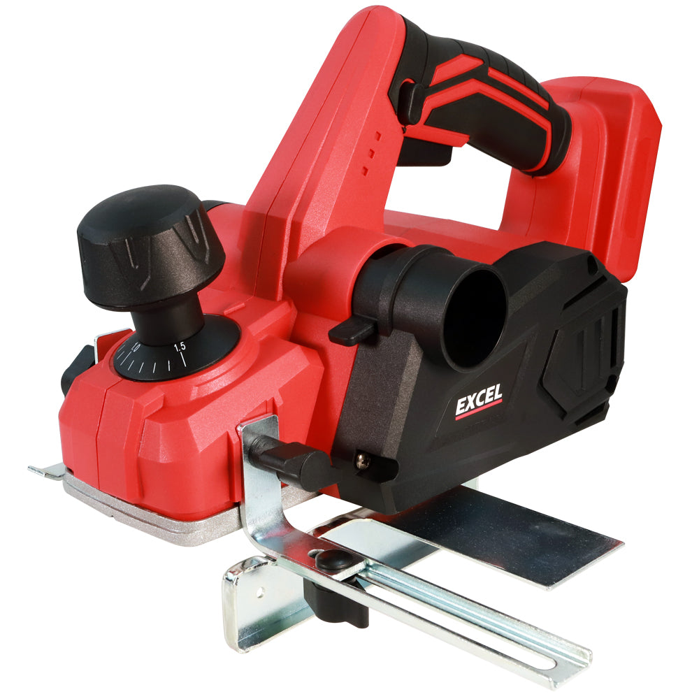 Excel 18V Cordless 82mm Planer (Battery & Charger Not Included)