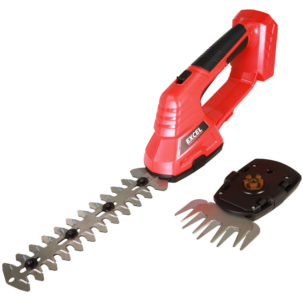 Excel 18V Hedge Trimmer Cutter & Grass Shear with 1 x 5.0Ah Battery & Fast Charger EXL5204