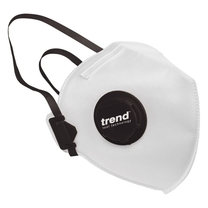 Trend Valved Respirator Mask Pack of 3 RPE/FFP2V/3