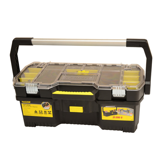 Stanley 1-97-514 Toolbox With Tote Tray Organiser 61cm/24" STA197514