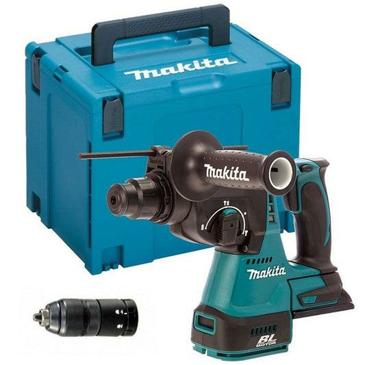 Makita DHR243Z 18V 3 Mode SDS Rotary Hammer Drill + Chuck in Makpac Type 4 Case