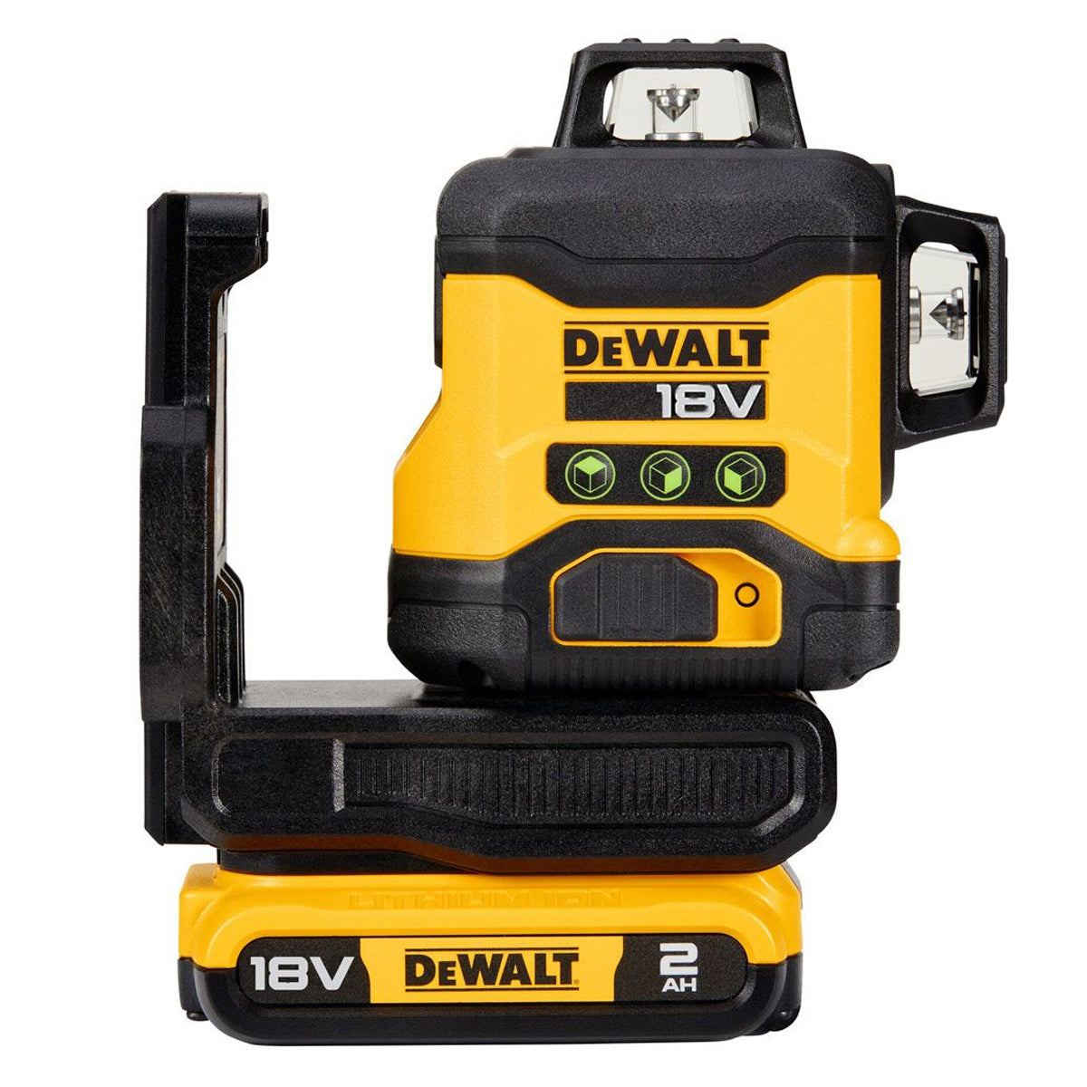Dewalt DCLE34031D1 18V Compact 3 x 360 Green Laser with 1 x 2.0Ah Battery, Charger & Case