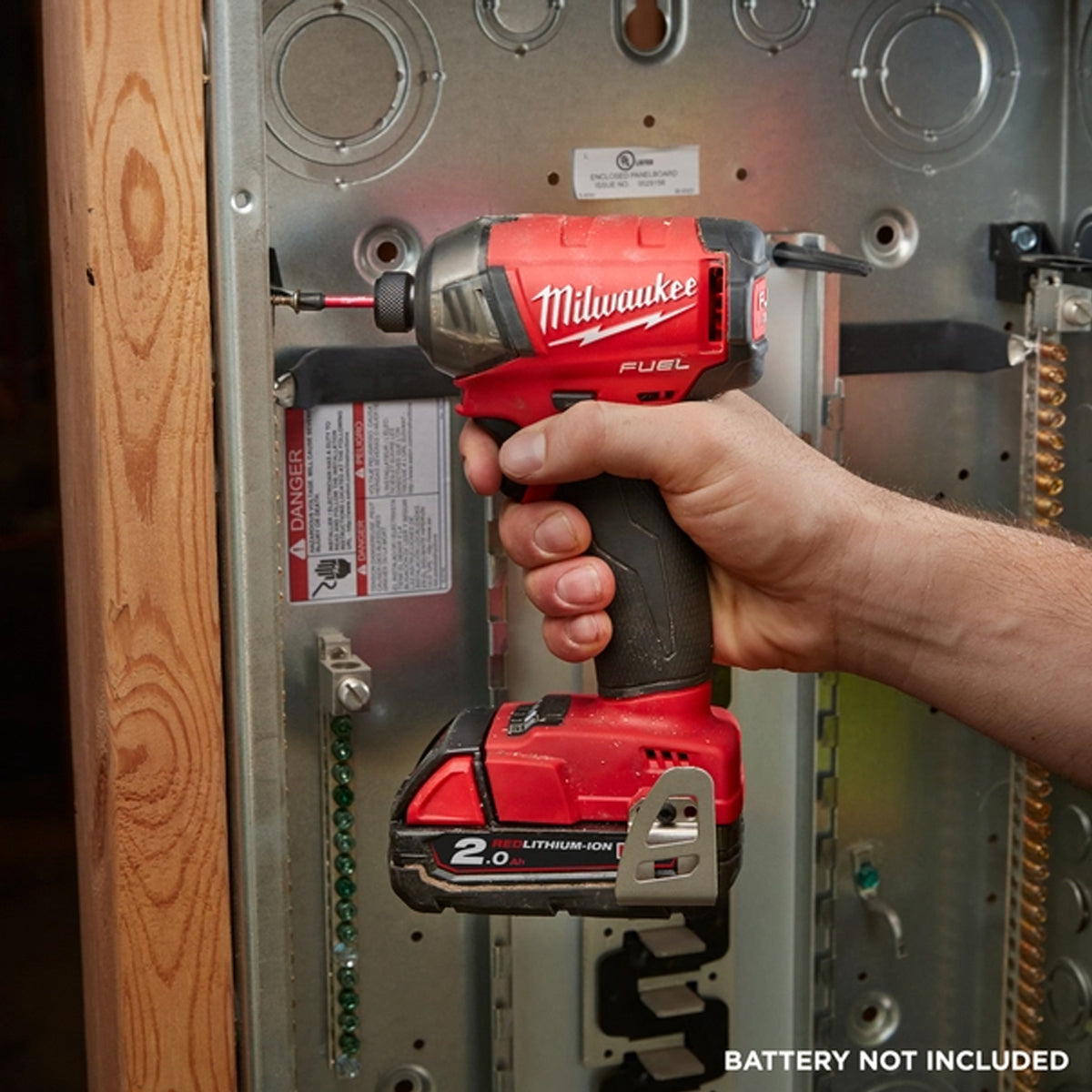 Milwaukee M18FQID-0 18V Brushless Hydraulic Impact Driver with 1 x 5.0Ah Battery & Charger