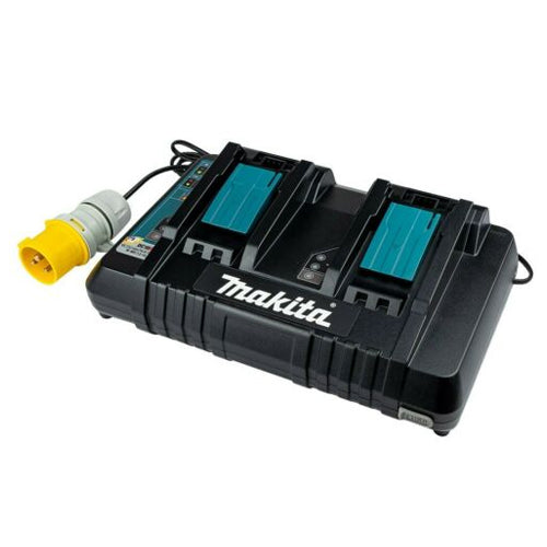 Makita DC18RD/1 14.4 - 18V LXT Twin Port Rapid Battery Charger 110V