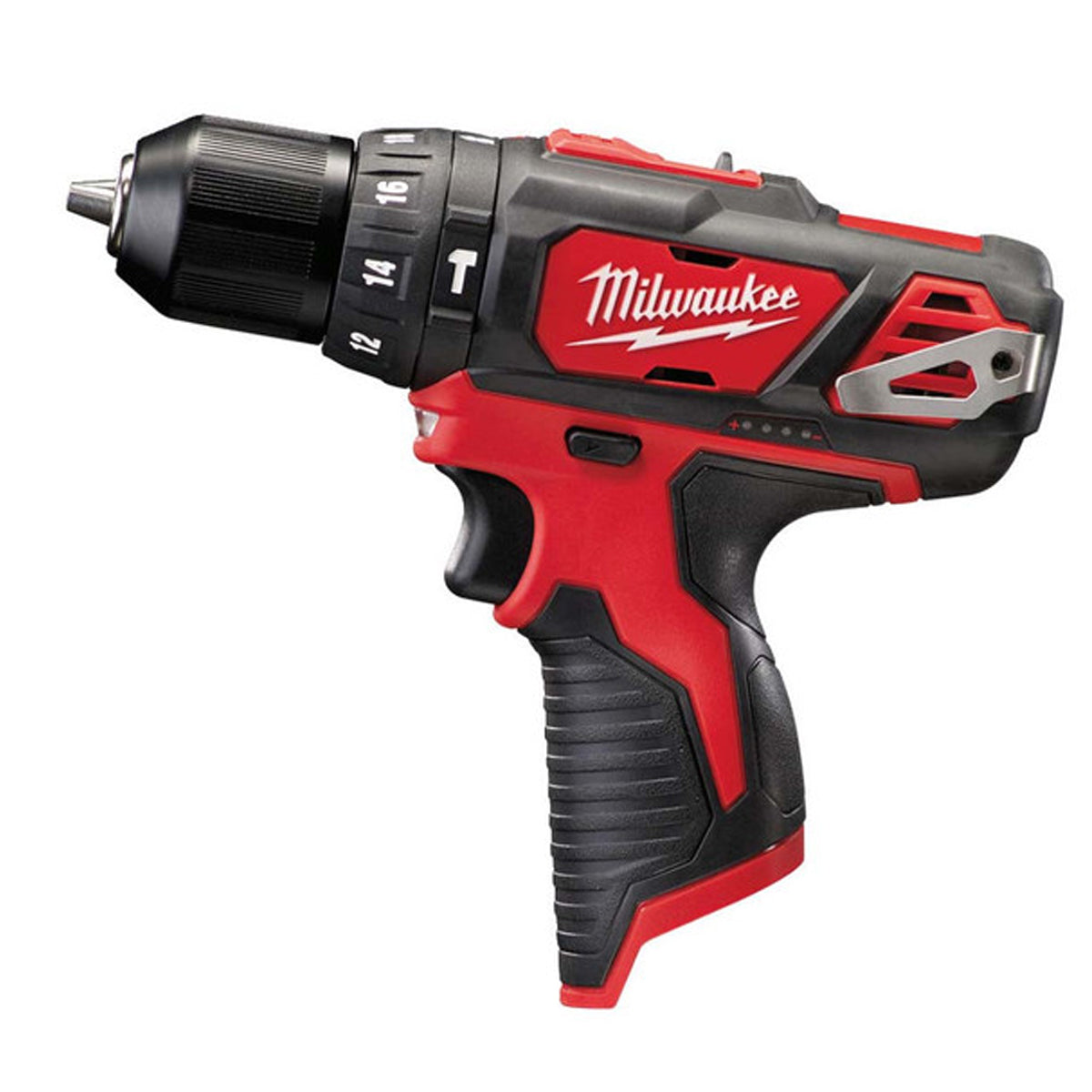 Milwaukee M12 BPD-202C 12V Combi Drill with 2 x 2.0Ah Batteries Charger & Case