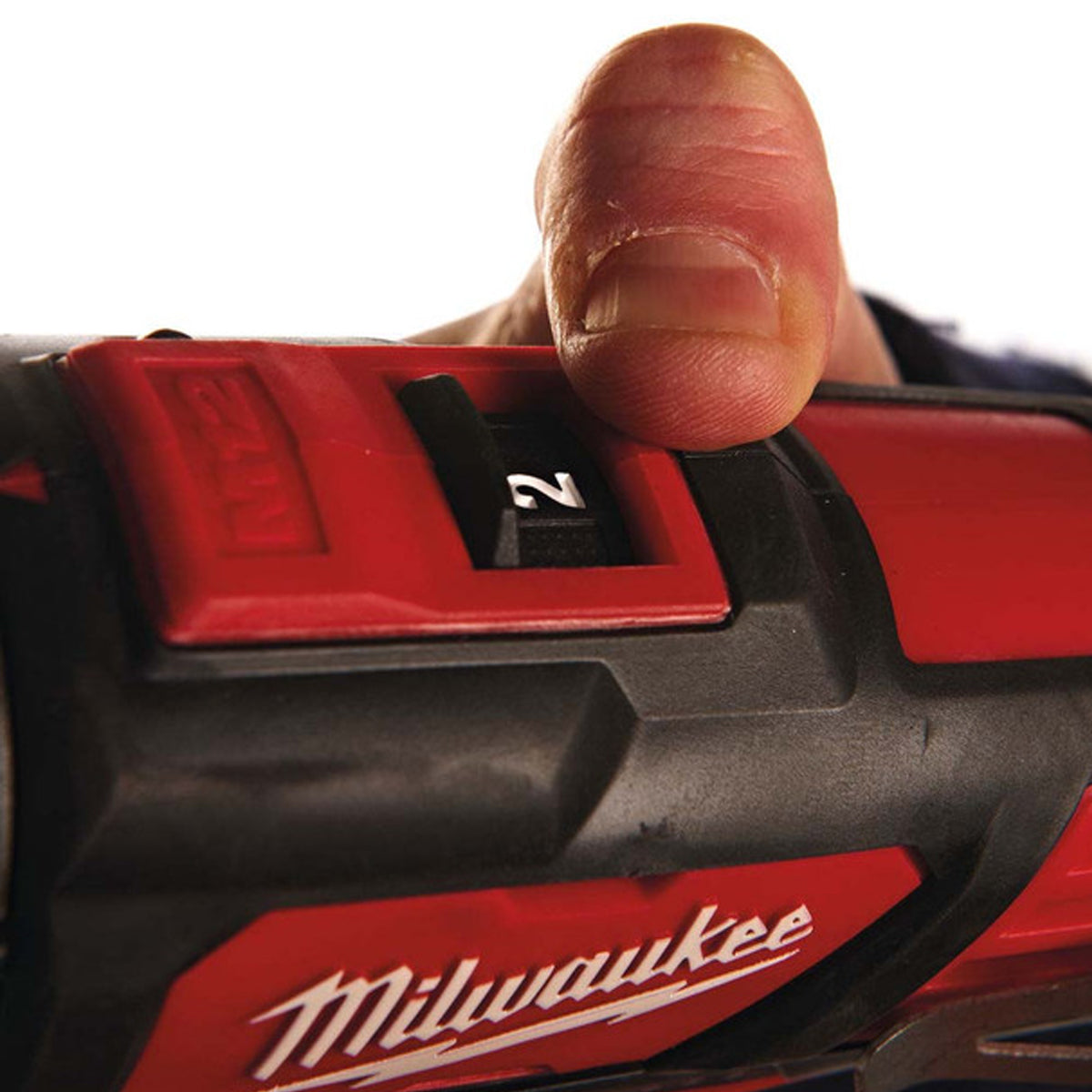 Milwaukee M12 BPD-202C 12V Combi Drill with 2 x 2.0Ah Batteries Charger & Case