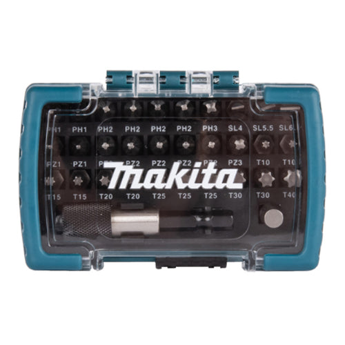 Makita D-74762 Screwdriver Bit Set of 32 Piece